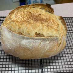 My first sourdough success!